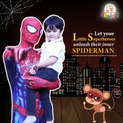 Does your little one dream of being a superhero? I can make that happen! We offer themed parties where characters like Spiderman join the celebration, making your child's day truly epic and unforgettable.