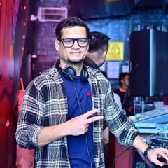 A click from a Friday night gig. Whether it's a club or a wedding, I'm always in my element behind the console.