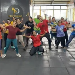 A happy, sweaty group of our Zumba participants after a great Sunday session. We are a supportive community that motivates each other to reach our fitness goals.