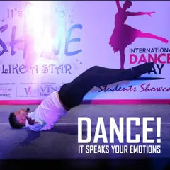 Dance speaks your emotions. Here I am in a freeze, expressing myself during a performance.