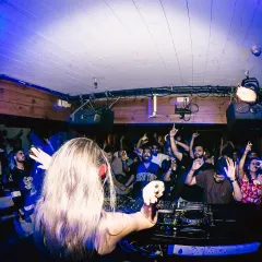 The best view in the house. Seeing a packed dance floor at Summer House in Delhi, with everyone completely lost in the music, is what drives every set I play.