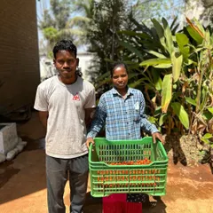 Meet Selena, a strong and hardworking woman on our team. She works alongside her husband and is motivated to build a better future for her child. We celebrate her dedication.