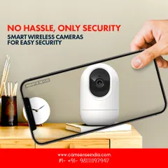 If you're looking for a simple solution without complex wiring, my smart wireless cameras are the perfect choice. This shows how easily you can monitor a room, offering great security with no hassle.