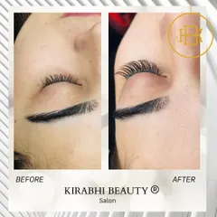 This is one of my favorite transformations. It's a perfect hybrid look that adds texture and fullness without being too heavy, creating a lovely wispy effect.