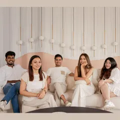 A more formal shot of some of our team members. We are proud of the passionate and dedicated individuals who help us bring our most ambitious visions to life.