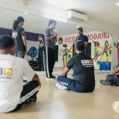 An instructional moment during the Third-Party Protection seminar. We break down complex scenarios into understandable principles for our students.