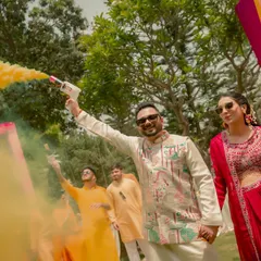 A burst of color and unrestrained joy marks the beginning of a Haldi ceremony. We capture the energy, the laughter, and the vibrant chaos of your pre-wedding rituals, turning them into dynamic, fun-filled memories that feel as lively as the day itself.