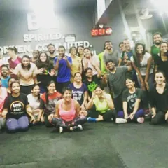A Sunday prime time Zumba session at Cure.fit. This picture captures the essence of my classes: it's an easy, fun, and sweaty workout for everyone. You just need an open mind to have the time of your life.