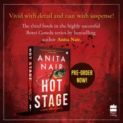 The pre-order announcement for 'Hot Stage', the third book in my successful Borei Gowda series. Writing a series requires a deep commitment to character and world-building, a topic we explore in the Attic.
