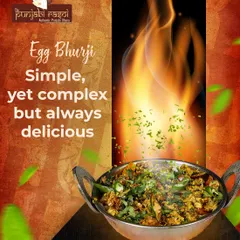 Simple, complex, but always delicious. Our Egg Bhurji is a flavourful scramble of eggs and spices, perfect with pav or roti.