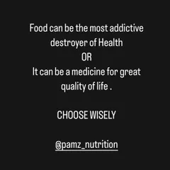 Food has the power to be either an addictive destroyer of health or a powerful medicine. The choice lies in focusing on real, natural, protein-rich foods that nourish your body and mind.