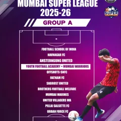 Our draw in Group A for the Mumbai Super League 2025-26. We are ready to face some of the best teams in the city.