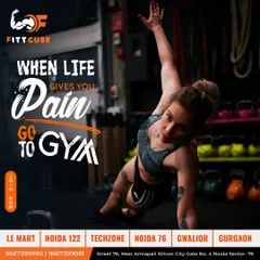 A powerful reminder for when you're feeling down. Our motto is simple: when life gives you pain, go to the gym. Channel that energy into building a stronger body and mind.