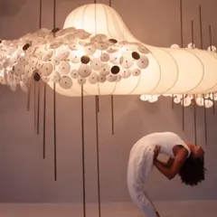 A variation of a standing backbend. Exploring movement in a creative space like this was a reminder of how yoga can be a form of self-expression.