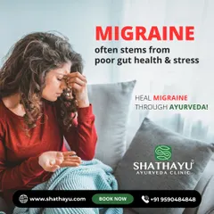 Migraines often stem from underlying issues like poor gut health and chronic stress. My Ayurvedic approach focuses on healing these root causes to provide natural and sustainable migraine relief.
