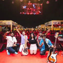 My first intercity concert as a headlining act in Indore. This is just the beginning, and I'm so grateful for my amazing band and the incredible crowd.