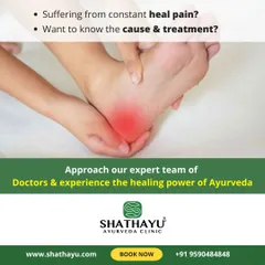 Are you suffering from constant heel pain? Approach my expert team of doctors to understand the cause and experience the healing power of Ayurveda through targeted treatments and therapies.