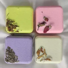 Our herb-infused bath bombs are ready to elevate your bathing experience. This set includes bath bombs infused with lavender, rose, and other natural herbs for a rejuvenating soak.