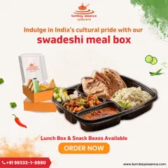 Our Swadeshi Meal Box, specially designed for Republic Day, features a complete Indian meal with roti, sabzi, dal, and rice. It's a convenient and patriotic way to celebrate at the office or at home.