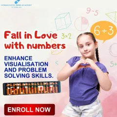 We help your child fall in love with numbers. Our programs enhance visualization and problem-solving skills, making math an enjoyable experience.