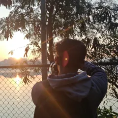 This is where I feel most at home, with my camera in hand, watching the sunrise over a lake. Finding the right light and the right moment is a key part of my process.