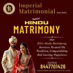 My trusted Hindu matrimony services are focused on tradition, compatibility, and lasting happiness. I help unite families with shared values and cultural heritage.