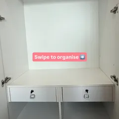We start with a blank canvas. After a thorough decluttering session where we help you decide what truly sparks joy, we have a clean space ready for a new, intentional system.