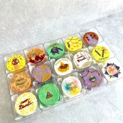 For Diwali, we created a special collection of mini bento cakes with festive designs. This set features diyas, rangoli patterns, and fireworks to celebrate the festival of lights.