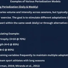 A look at Undulating Periodization, which varies training focus within the week. This model is highly effective for team sport athletes who need to maintain multiple physical qualities throughout a long season.
