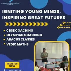 Igniting young minds for great futures. We offer CBSE coaching, Olympiad coaching, Abacus classes, and Vedic Maths to build a strong academic foundation.