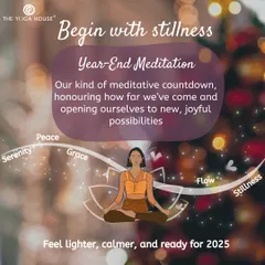 Begin the new year with stillness. Our year-end meditation is a gentle countdown, honoring how far you have come and opening yourself to new, joyful possibilities for the year ahead.