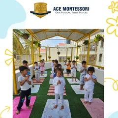 Our little yogis find their balance and calm during an outdoor yoga session. We integrate activities like yoga to nurture not just the mind, but the body and spirit too, promoting focus and well-being from an early age.