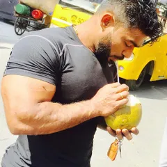 A simple reminder to stay hydrated, especially after a tough workout. Coconut water is a great natural option to replenish electrolytes.