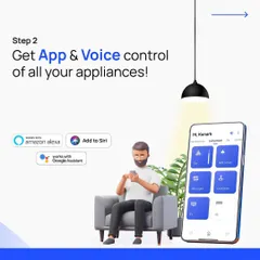 Our platform integrates seamlessly with the smart assistants you already use. This graphic shows how you can get app and voice control of all your appliances through Amazon Alexa, Google Assistant, and Apple's Siri.