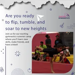 Are you ready to flip, tumble, and soar to new heights? Join our exciting summer camp where you'll learn new skills and make lasting memories.