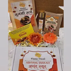A closer look at my Diwali Abhyang Snan Kit, a complete package for a traditional and relaxing bath. I offer a special discount on the first 50 orders to celebrate the launch.