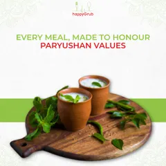 Every meal we prepare for Paryushan is made to honour its values. We use pure ingredients and follow all traditions to provide food that nourishes the body and soul.