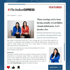 We are thrilled to be featured in The Indian Express. Our insights on decoding food cravings and their link to nutritional deficiencies are helping more people take charge of their health.