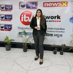 At the ITV Network studio, home to channels like India News and NewsX. It is a privilege to use these platforms to make the law more accessible to the public.