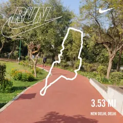 Another one of our park run routes, this one covering 3.53 miles. These runs are great for building an aerobic base and improving running technique in a relaxed environment.