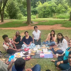 It's not all about writing, it's also about connection. We love celebrating our graduates with our traditional Cubbon Park picnic, complete with good food, laughter, and the bonds that make our community so special.