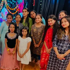 My students dressed in their festive best for our Ganesh Chaturthi celebration. It's a time for us to come together as a dance family and celebrate.