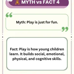 This is a myth I am passionate about busting. Play is not just for fun; it is the primary way young children learn about the world, developing social, emotional, and cognitive skills.