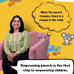 A key takeaway from my chat with Charitha Kudige: empowering parents is the first step to empowering children. When the parent changes, the child's world changes too.