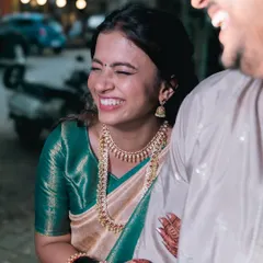 We love capturing the laughter that comes so naturally when you're with the one you love. This candid shot is full of joy and genuine emotion.