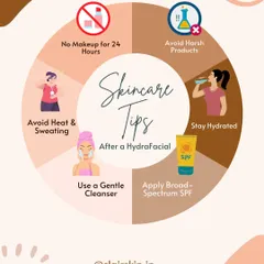To keep your post-HydraFacial glow locked in, follow these essential skincare tips. Avoid heat, use a gentle cleanser, and always apply broad-spectrum SPF to protect your freshly reset skin.