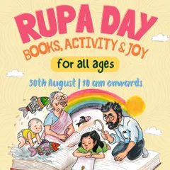 We are a space for everyone, from three to ninety-three. Events like Rupa Day bring together families for a full day of storytelling, activities, and the pure joy of being together.