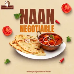 Our cravings for naan are non negotiable. Here is our classic naan, ready to be paired with your favourite spicy curry.