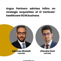 We advised Infinx on its strategic acquisition of i3 Verticals' Healthcare Revenue Cycle Management (RCM) business for approximately USD 96 million. This deal expanded our client's footprint in the US healthcare market, particularly with academic medical centers.