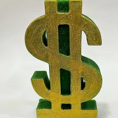 Manifest your financial goals with my Dollar Sign candle. I created this candle to help you attract wealth and success, lighting the way for abundance to flow into your life.